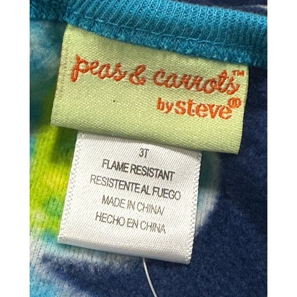 NWT Peas & Carrots by Steve Footie Sleepwear with Turtles and Dinosaurs Sz 3T - Picture 4 of 7